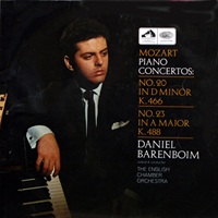 HMV : Barenboim - Mozart Concertos 20 & 23